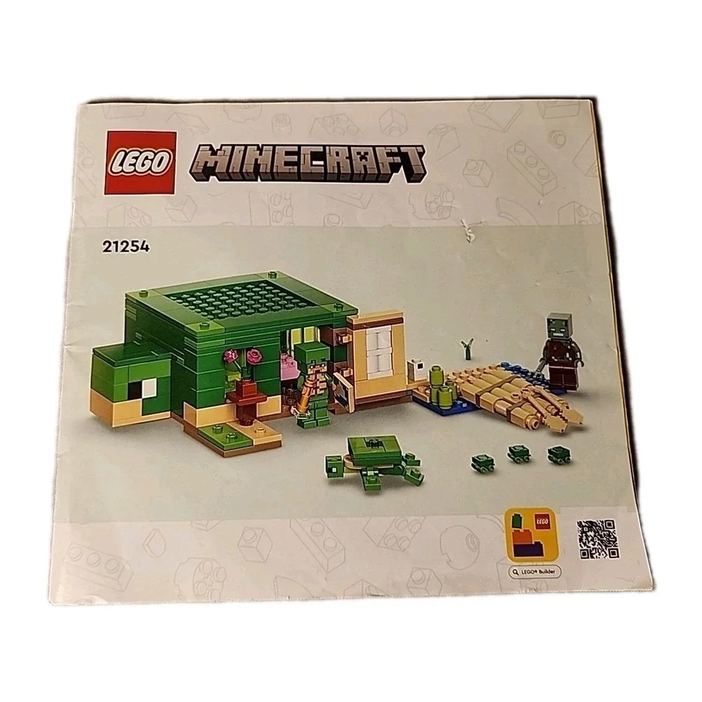Lot 4 LEGO Instruction Booklets Only! Minecraft 21254 City 60392 & 60312 Technic